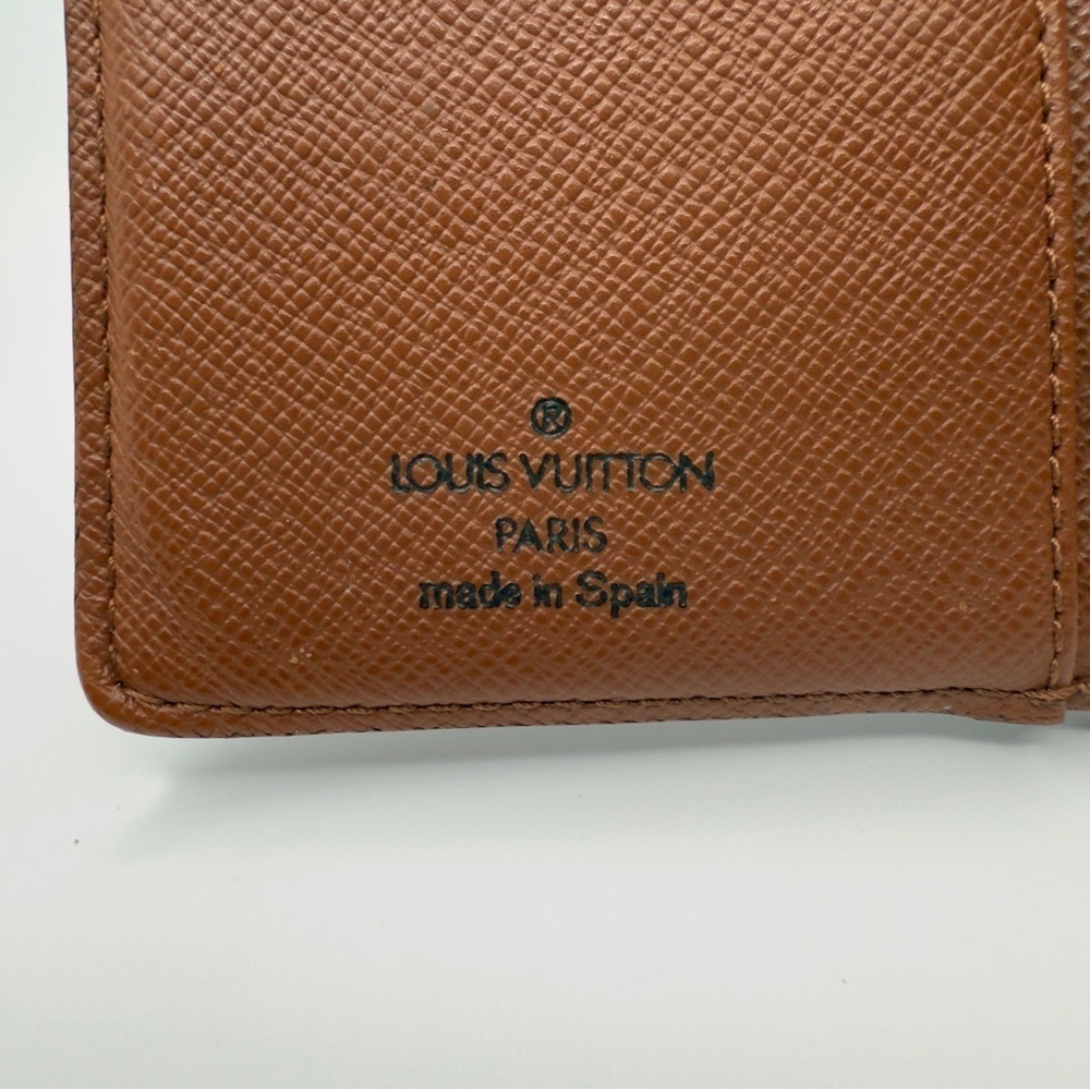 Louis Vuitton Brown Monogram French Purse Wallet Gold | Women’s | Used | - Picture 14 of 15